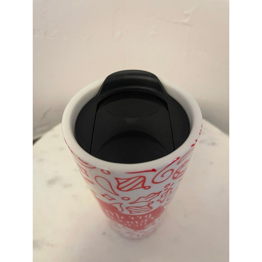 Merry Texmas Ya'll Christmas ceramic coffee travel‎ mug - Picture 2 of 6